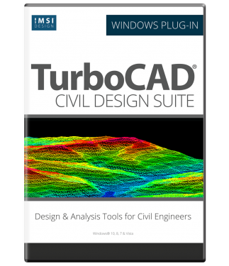 Civil Design Suite For Turbocad 2018