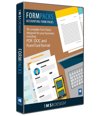 Accounting Form Packs