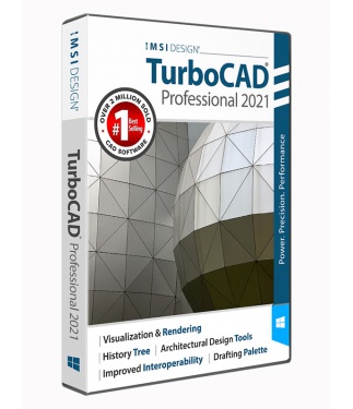 TurboCAD 2021 Professional Upgrade from TurboCAD Professional 2020 or Previous