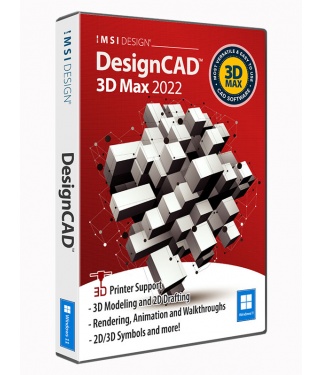 DesignCAD 3D Max 2022 (Upgrade from any DesignCAD 3D Max)