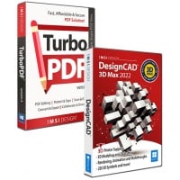 DesignCAD 3D Max 2022 and TurboPDF v4 Bundle Thumbnail