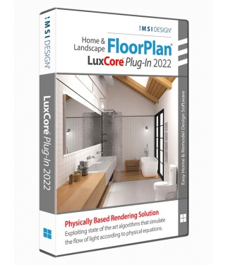 Lux 'plug-in' for FloorPlan Home & Landscape Pro 2022