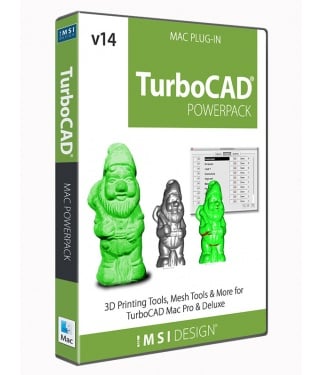 TurboCAD Mac v14 PowerPack for Deluxe