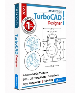 TurboCAD 2023 Designer upgrade from all Designers